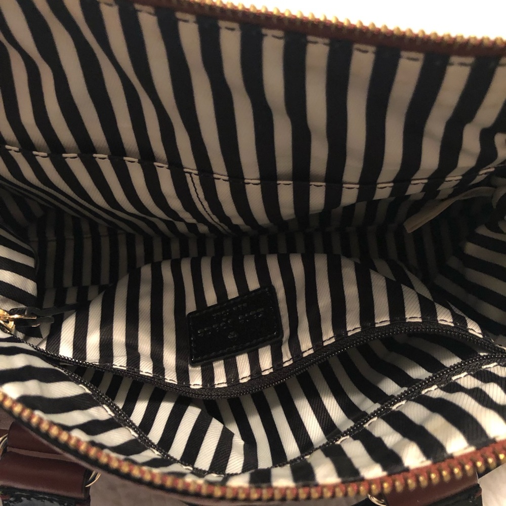 Kate Spade Brown Leather Satchel - Picture 7 of 8